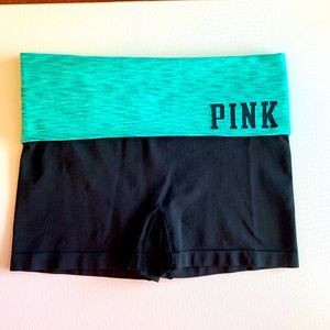 PINK yoga shorts